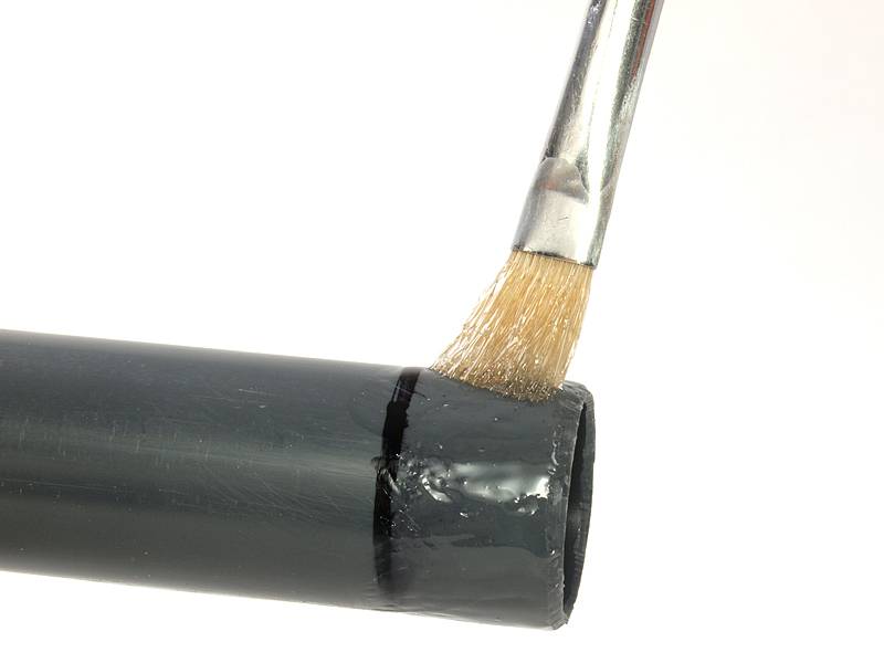Kleben von PVCRohren und Fittings