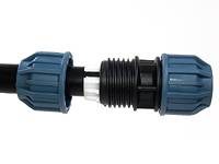 Klemmfitting auf PE-Rohr