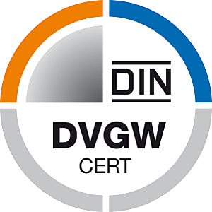 DVGW-geprüft Siegel