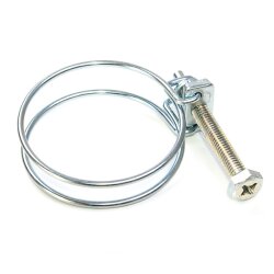 Drahtschlauchschelle Stahl 51 - 58 mm