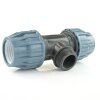 PE T-Stück 2x Klemmmuffe 63 mm, 1x Außengewinde 2" (59,61 mm)
