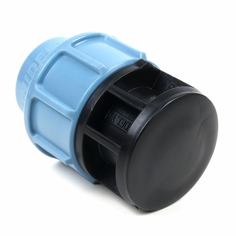 Runde Kunststoff Tube Push Fit weiß Endkappen für 50mm Pappe Rohre Rohr Einsätze