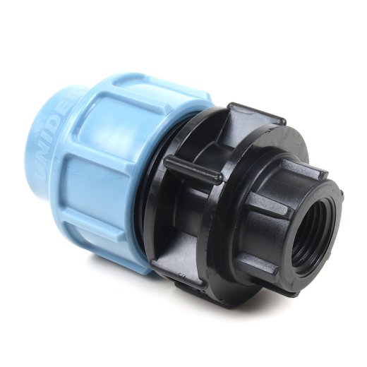 PE-Kupplung 1x Klemmmuffe 20 mm, 1x Innengewinde 1/2" (20,96 mm)