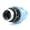 PE-Kupplung 1x Klemmmuffe 63 mm, 1x Innengewinde 2" (59,61mm)