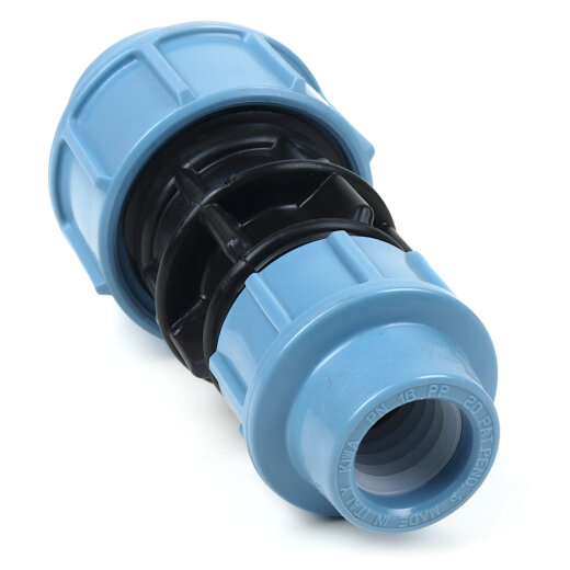 PE-Kupplung reduziert 63 mm x 32 mm 2x Klemmmuffe PN 16