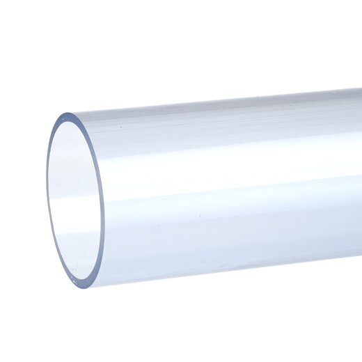PVC Rohr transparent 40 mm 5 m