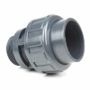 PVC-Kupplung für Pumpen Klebemuffe 50 mm, Außengewinde 2" (59,61 mm)