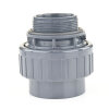 PVC-Kupplung für Pumpen Klebemuffe 63 mm, Außengewinde 2" (59,61 mm)