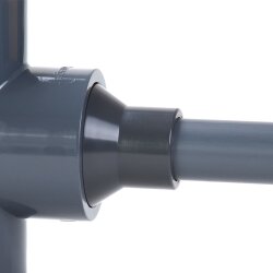 PVC-Reduziermuffe 8 mm/12 mm, reduziert auf 10 mm