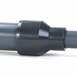 PVC-Reduziermuffe 8 mm/12 mm, reduziert auf 10 mm