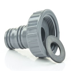 PVC-Schlauchtülle Innengewinde 2 3/4" (81,53 mm) für Schlauch 60/66 mm