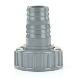 PVC-Schlauchtülle Innengewinde 2 3/4" (81,53 mm) für Schlauch 60/66 mm