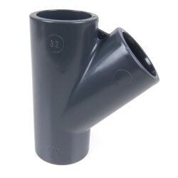 PVC-T-Stück 45° 32 mm