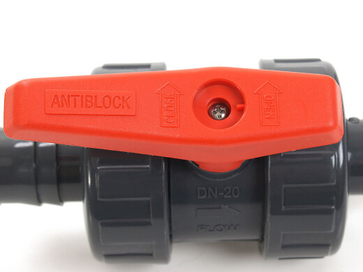 Aqualink PVC-Kugelhahn Mit 2x Klebemuffe Innen 50 Mm – Von Cepex