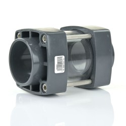 PVC-Schauglas 2x Klebemuffe