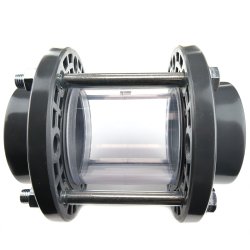 PVC-Schauglas 2x Klebemuffe