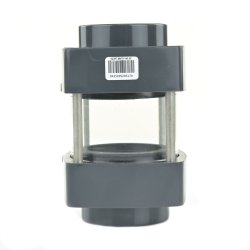 PVC-Schauglas 2x Innengewinde