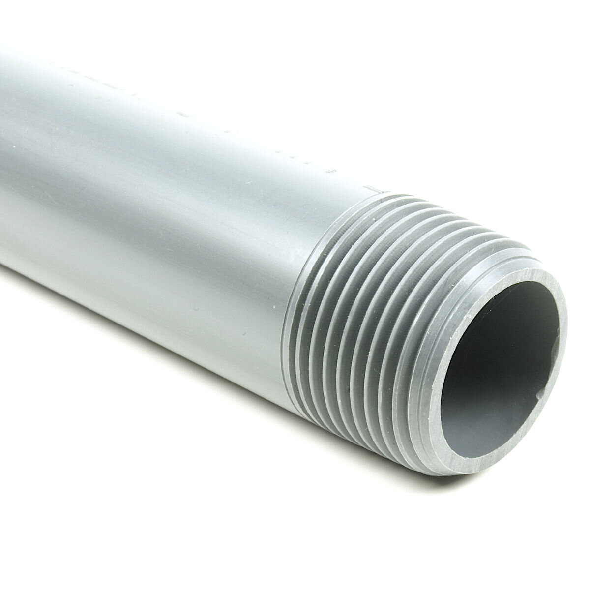 Gerilltes X Glattes Ende Rohrnippel 3 Zoll (3,50 OD) X 2 Zoll Lang, Schedule 40 – Stahlrohr