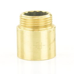 Messing Hahnverlängerung Außengewinde x Innengewinde