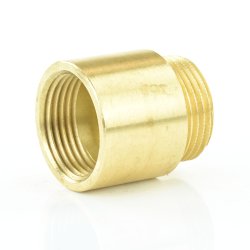 Messing Hahnverlängerung Außengewinde x Innengewinde