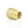 Hahnverlängerung Messing AG x IG 1/2" (20,96 mm), 50 mm