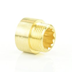 Hahnverlängerung Messing AG x IG 1/2" (20,96...