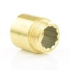 Hahnverlängerung Messing AG x IG 1 1/4" (41,91 mm), 30 mm