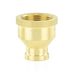 Messing Reduziermuffe