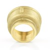 Messing Reduziermuffe 3/4" (26,44 mm) x 1/2" (20,96 mm)