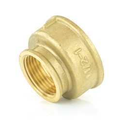 Messing Reduziermuffe 1" (33,25 mm) x 3/4" (26,44 mm)