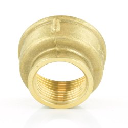 Messing Reduziermuffe 1 1/2" (47,80 mm) x 1 1/4" (41,91 mm)
