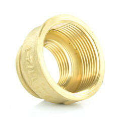 Messing Reduziermuffe 2" (59,61 mm) x 1 1/2" (47,80 mm)