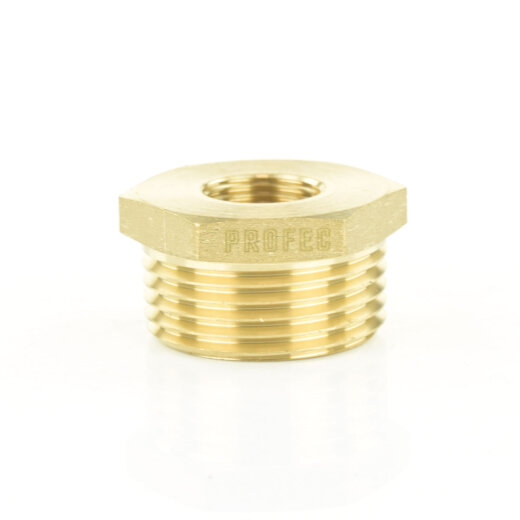 Messing Gewindefitting-Reduzierstück 1 1/4'' AG x 3/4'' IG