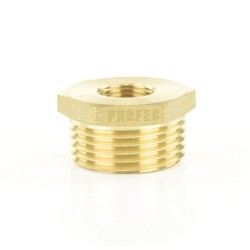 Messing Reduzierstück 1" (33,25 mm) x 3/8" (16,66 mm)