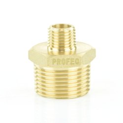 Messing Doppelnippel