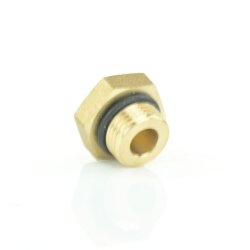 Messing Gewindestopfen