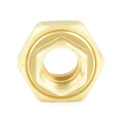 Messing Verschraubung 2x Innengewinde