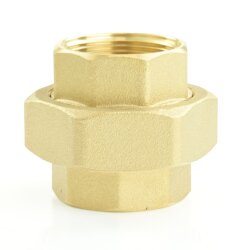 Messing Verschraubung 2x Innengewinde 1 1/4" (41,91 mm)