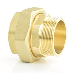 Messing Verschraubung Innengewinde x Außengewinde 2" (59,61 mm)