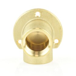 Messing Wandwinkel 2x Innengewinde