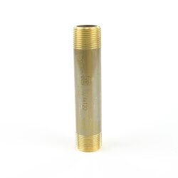 Messing Rohrnippel / Rohrdoppelnippel