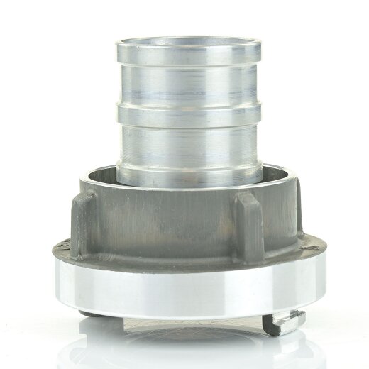 Feuerwehr-Saugkupplung mit Schlauchtülle 63 mm x 75-B