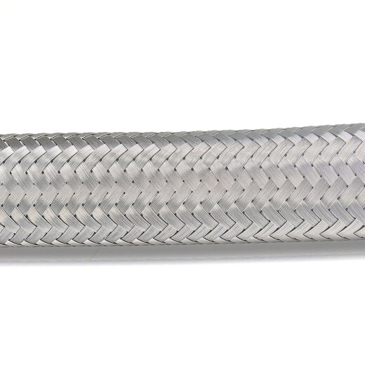 Rotek Flexschlauch Panzerschlauch 2x 1/4 Zoll IG – 30 Cm, Gerade + 90° Winkel