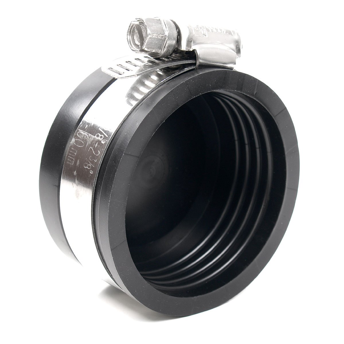 Gummikappe mit Schlauchschelle 55-59 mm