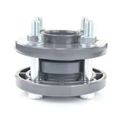 PVC-Rückschlagklappe mit Montagesatz 75 mm