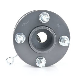 PVC-Rückschlagklappe mit Montagesatz 110 mm