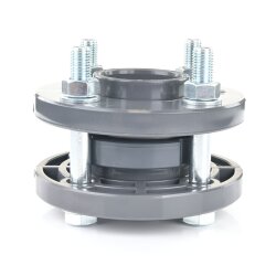 PVC-Rückschlagklappe mit Montagesatz 140 mm