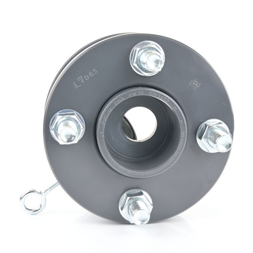 PVC-Rückschlagklappe mit Montagesatz 225 mm