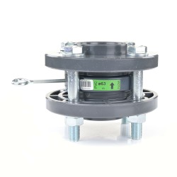 PVC-Rückschlagklappe mit Montagesatz 225 mm