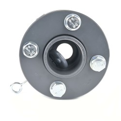 PVC-Rückschlagklappe mit Montagesatz 225 mm